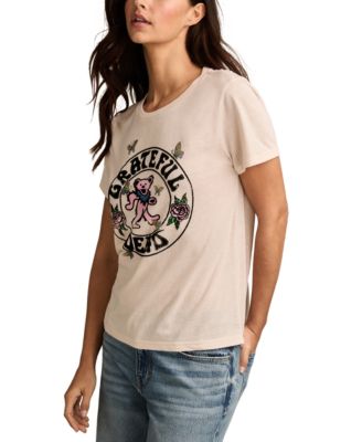 Women's Grateful Dead Butterflies Crewneck Tee