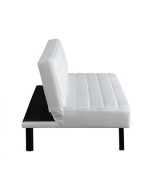 66.1" Polyester Donetta Convertible Futon