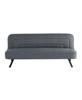 66.1" Polyester Forrest Convertible Futon