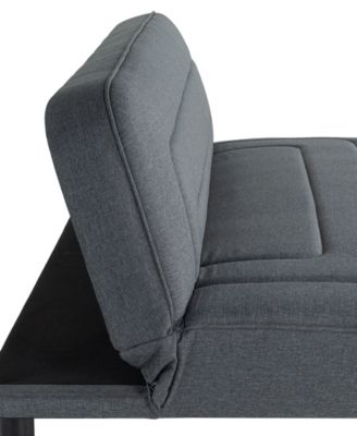 66.1" Polyester Forrest Convertible Futon