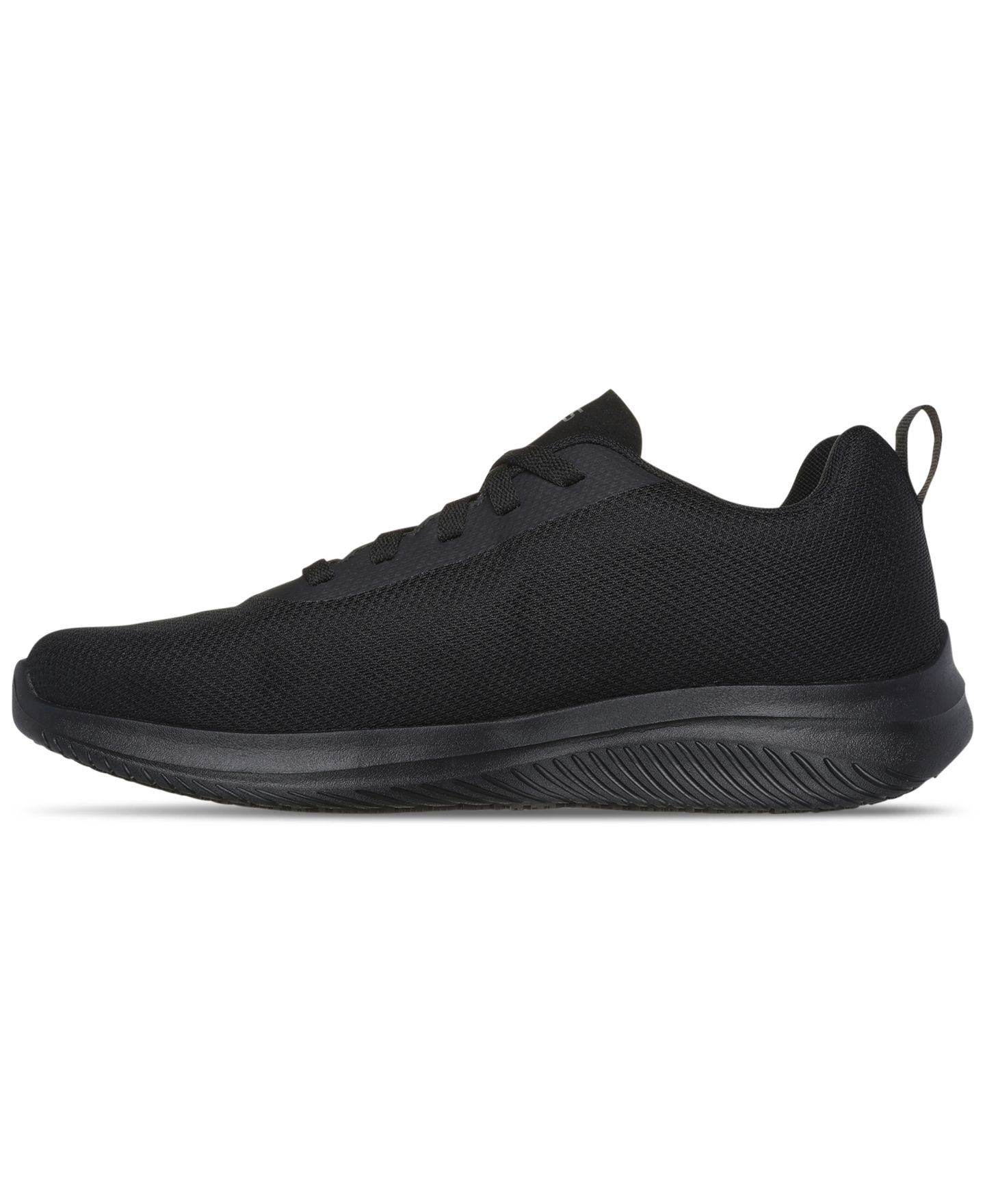 Мужские кроссовки Skechers Work Relaxed Fit- Ultra Flex 3.0 SR - Daxtin Memory Foam Casual, цвет: Чёрный — фото 3