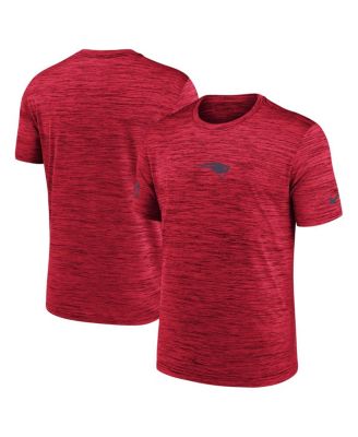 Nike - Men's Red New England Patriots Sideline Velocity Performance T-Shirt