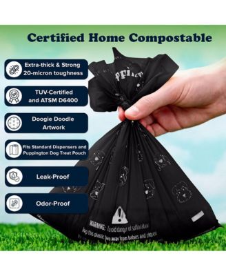 Walk Star Kit: 3-in-1 Dog Walk Bag plus Matching 270 Refill Dog Poop Bags