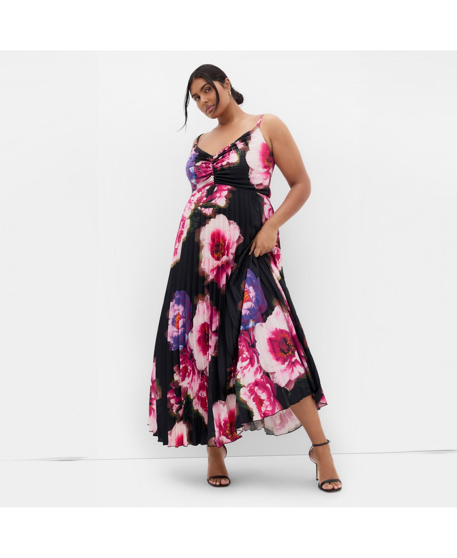 Women's Ariana Print Pleat Dress