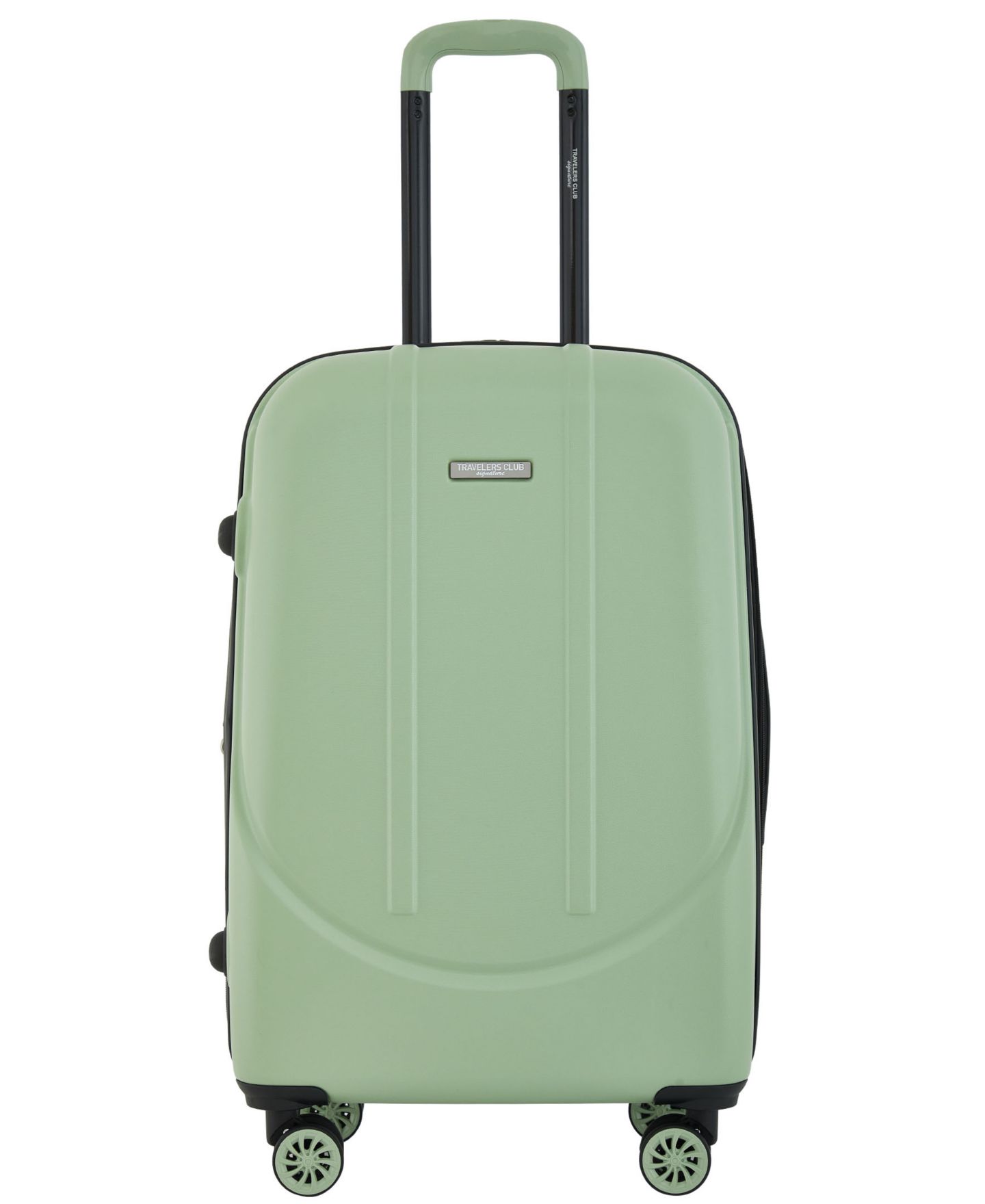 Чемоданы Travelers Club Falkirk 3pc. Hardside Expandable Luggage Set, цвет: Зелёный — фото 3