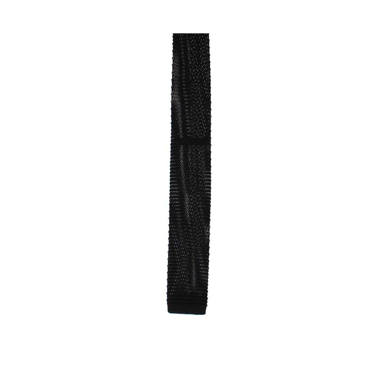 Men's Zion Knit Silk Solid Colored Necktie