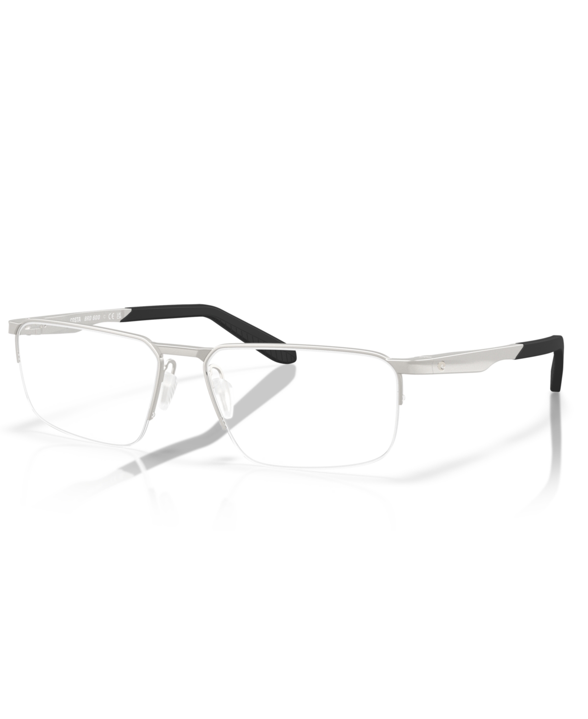 Unisex Bimini Road 600 Eyeglasses, 6A3020 - Satin Silver