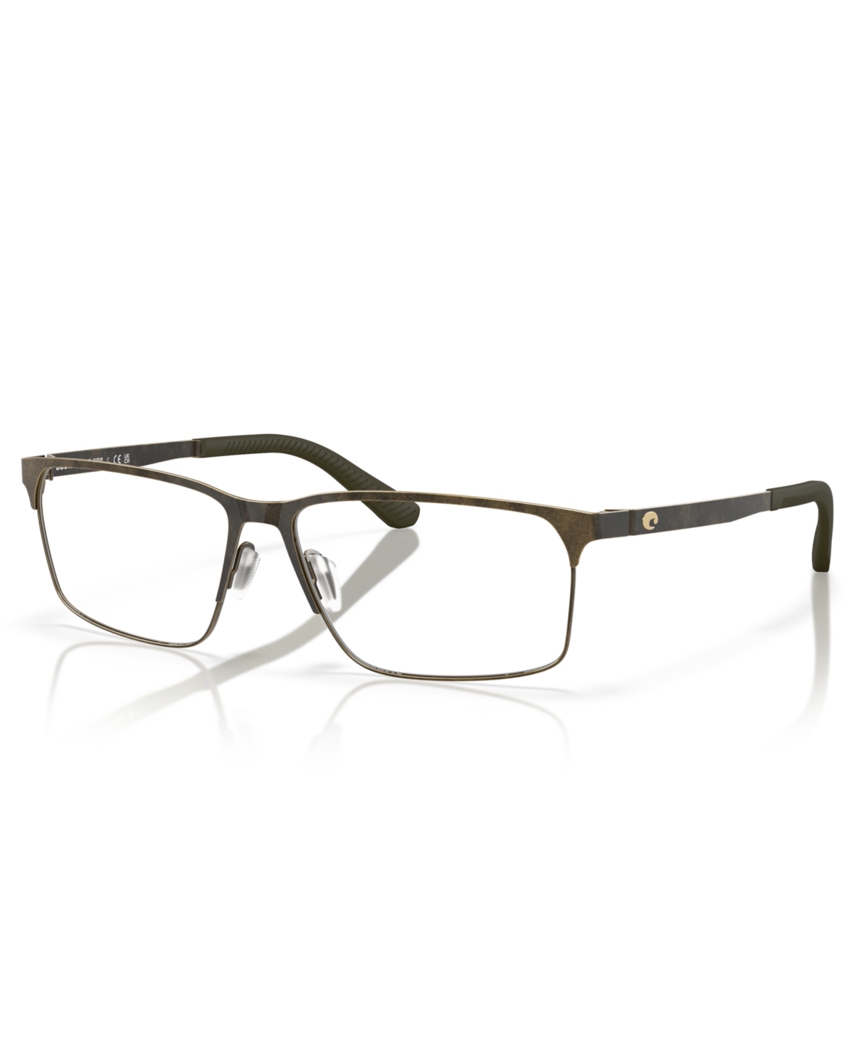 Men's Bimini Road 400 Eyeglasses, 6A3008 - Weathered Black