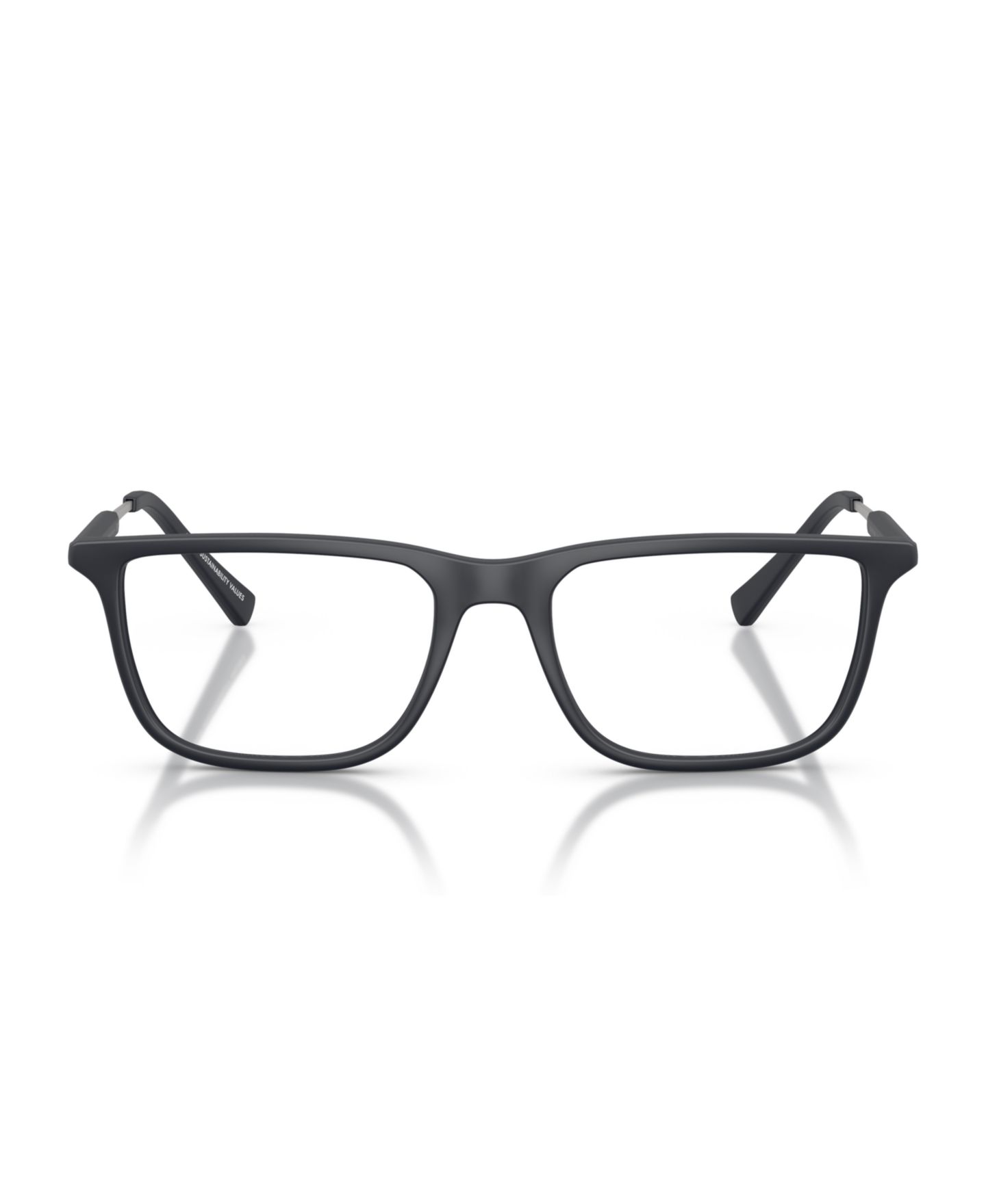 Мужские очки Armani Exchange Man Pillow Plastic AX3126 Eyeglasses, цвет: Матовый синий — фото 2