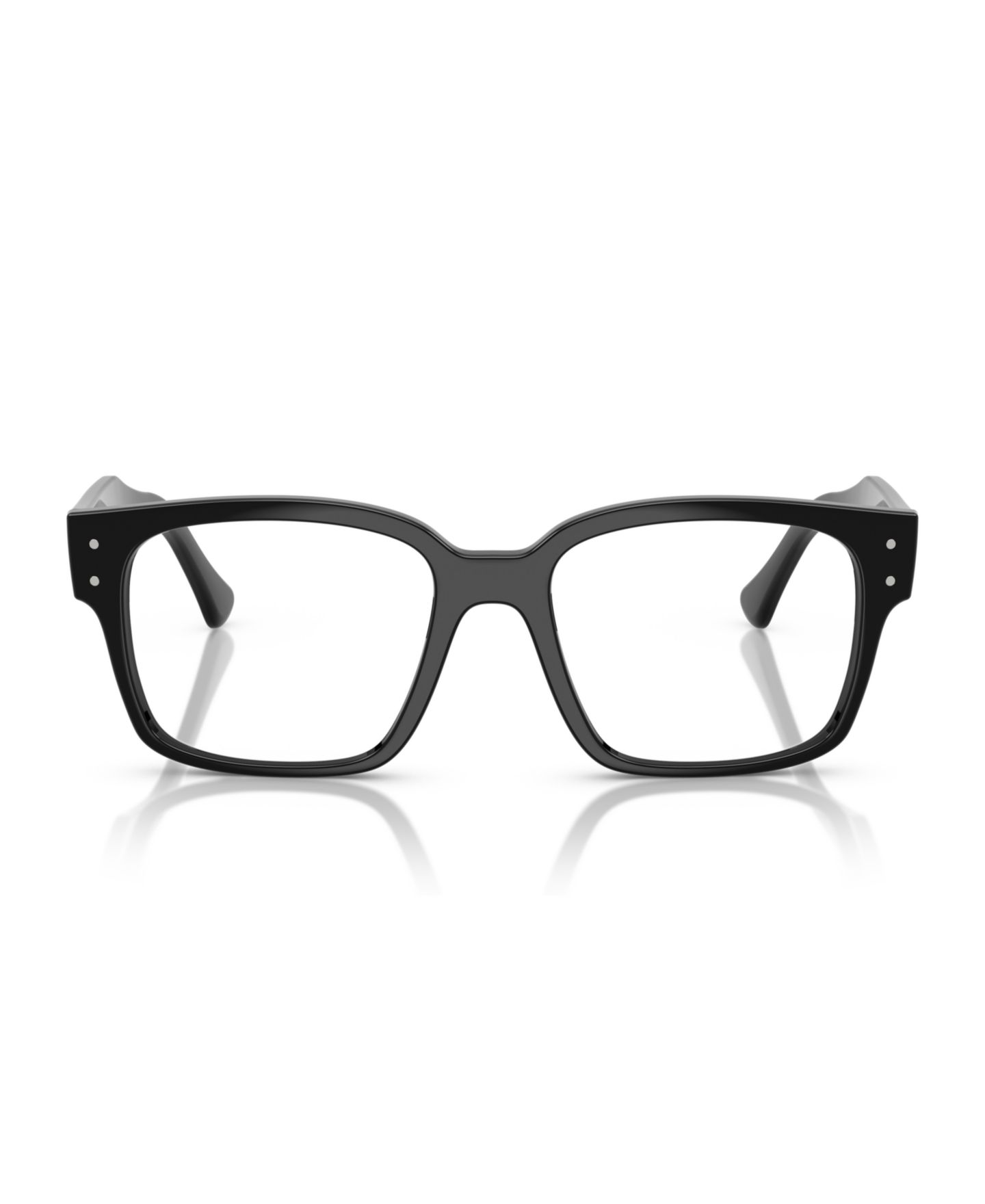 Очки Ray-Ban Unisex Square Nylon & Propionate RB7256 Laurene Optics Eyeglasses, цвет: Чёрный — фото 2