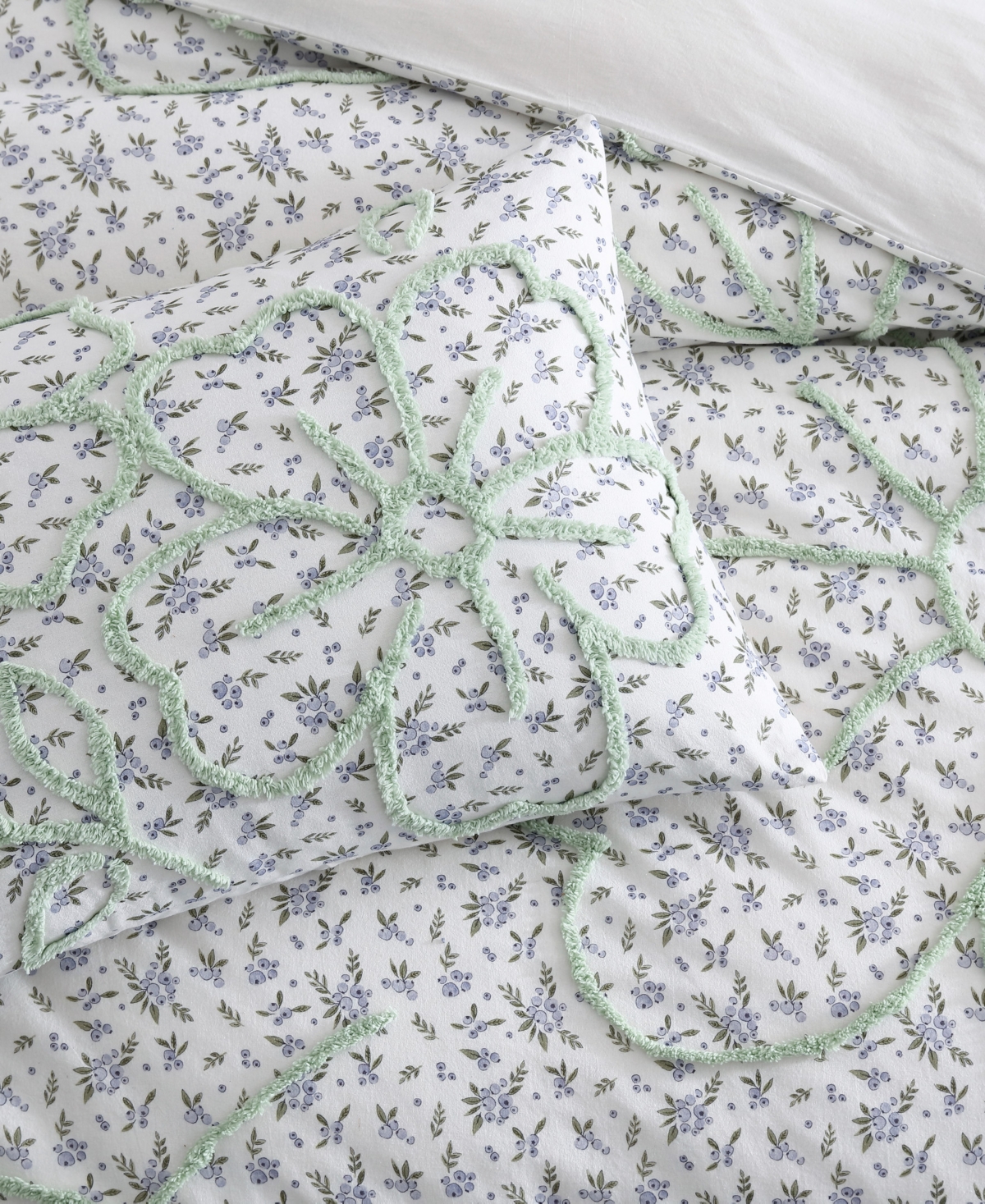 Peri Home Blueberry Chenille 3-Pc. Comforter Set
