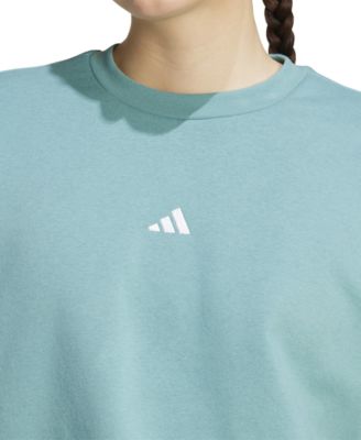 Women's Essentials Crewneck Small-Logo Sweatshirt 