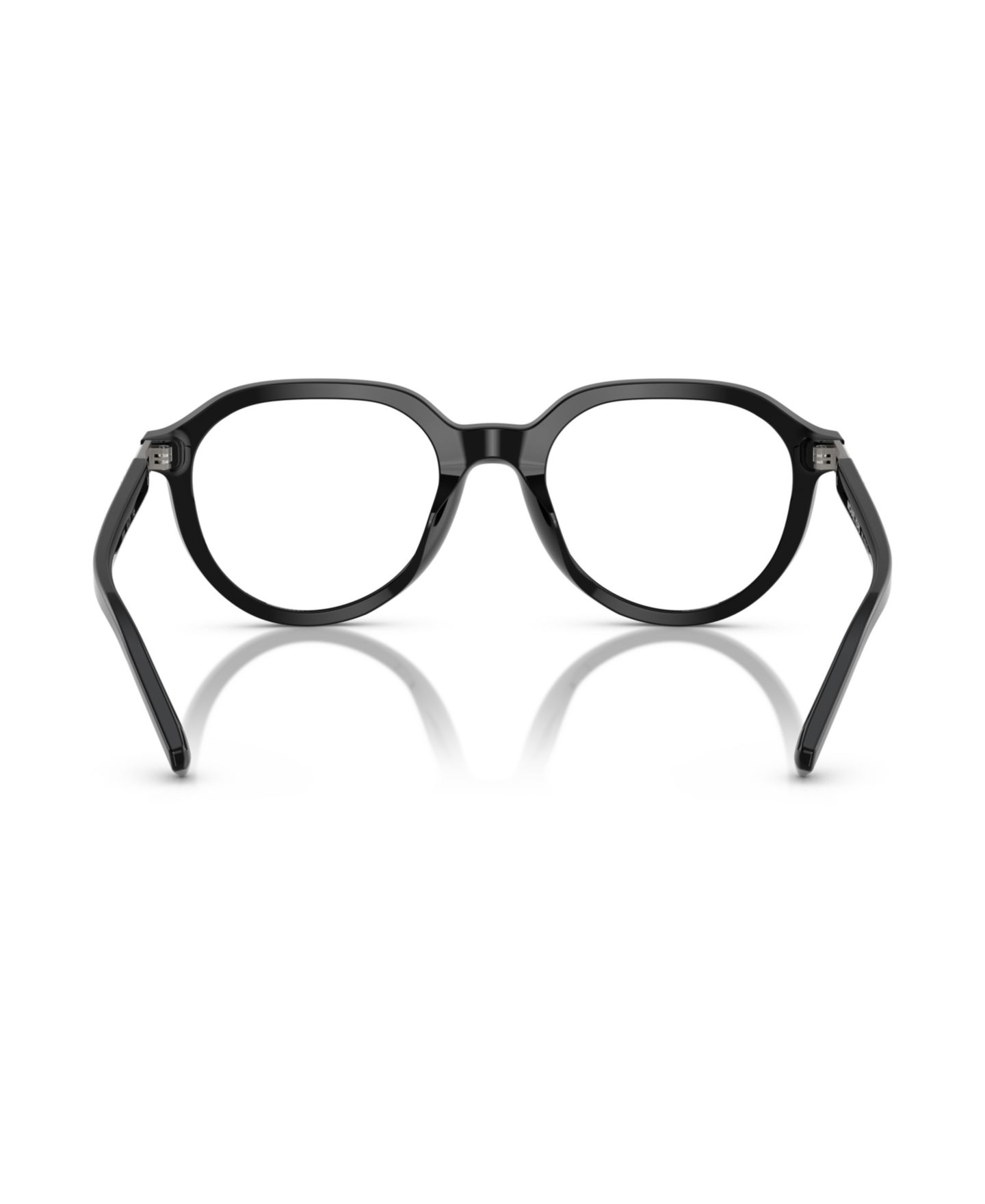 Мужские очки Michael Kors Man Round Plastic MK4129 Redwood Eyeglasses, цвет: Чёрный — фото 4