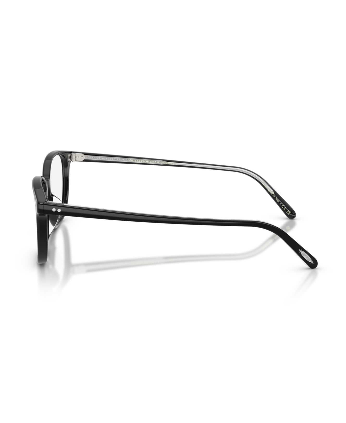 Мужские очки Oliver Peoples Man Square Plastic OV5279U Maslon Eyeglasses, цвет: Чёрный — фото 8