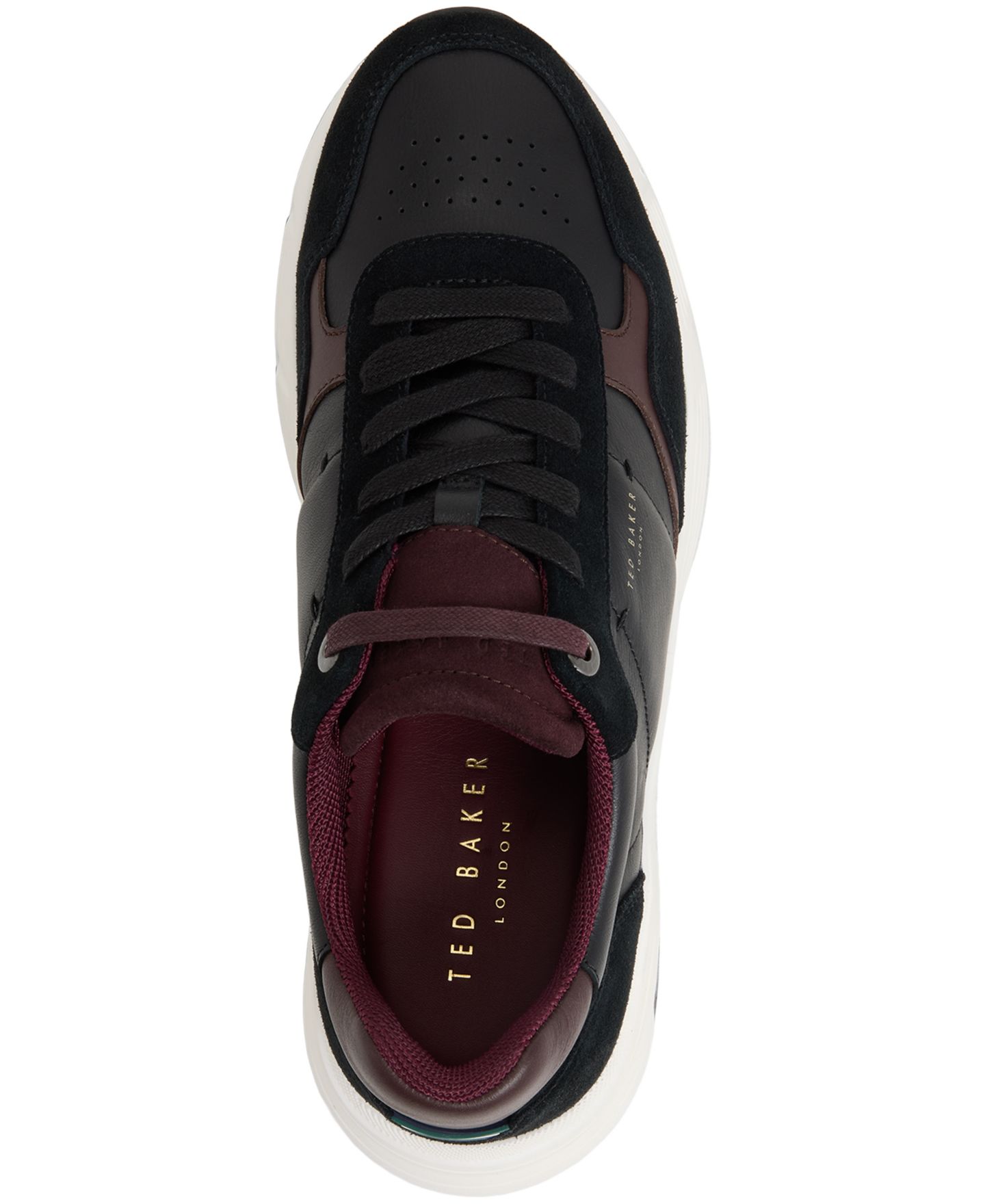 Мужские кроссовки Ted Baker Keston Athletic Lace Up, цвет: Чёрный — фото 4