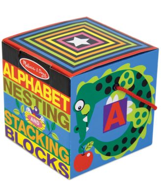 Alphabet Nesting and Stacking Blocks