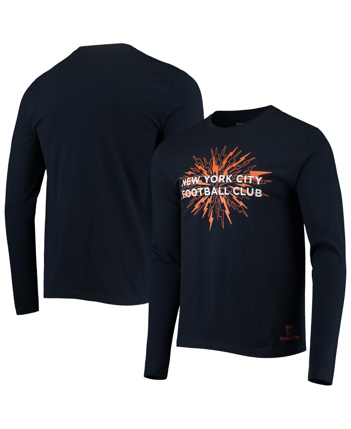 Men's Navy New York City Fc For The City Long Sleeve T-Shirt - Navy