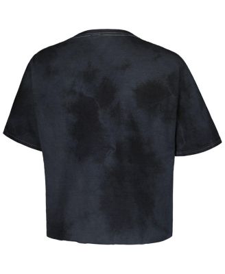 Men's and Women's Black Lilo and Stitch Wink Tie-Dye T-Shirt