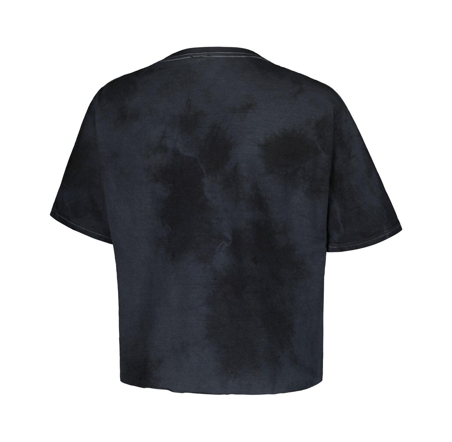 Men's and Women's Black Lilo and Stitch Wink Tie-Dye T-Shirt