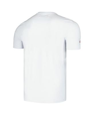 Men's and Women's White the Simpsons Springfield Elementary Postcards T-Shirt