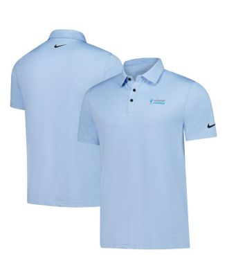 Nike - Men's Light Blue Valspar Championship Tour Heather Performance Polo Shirt