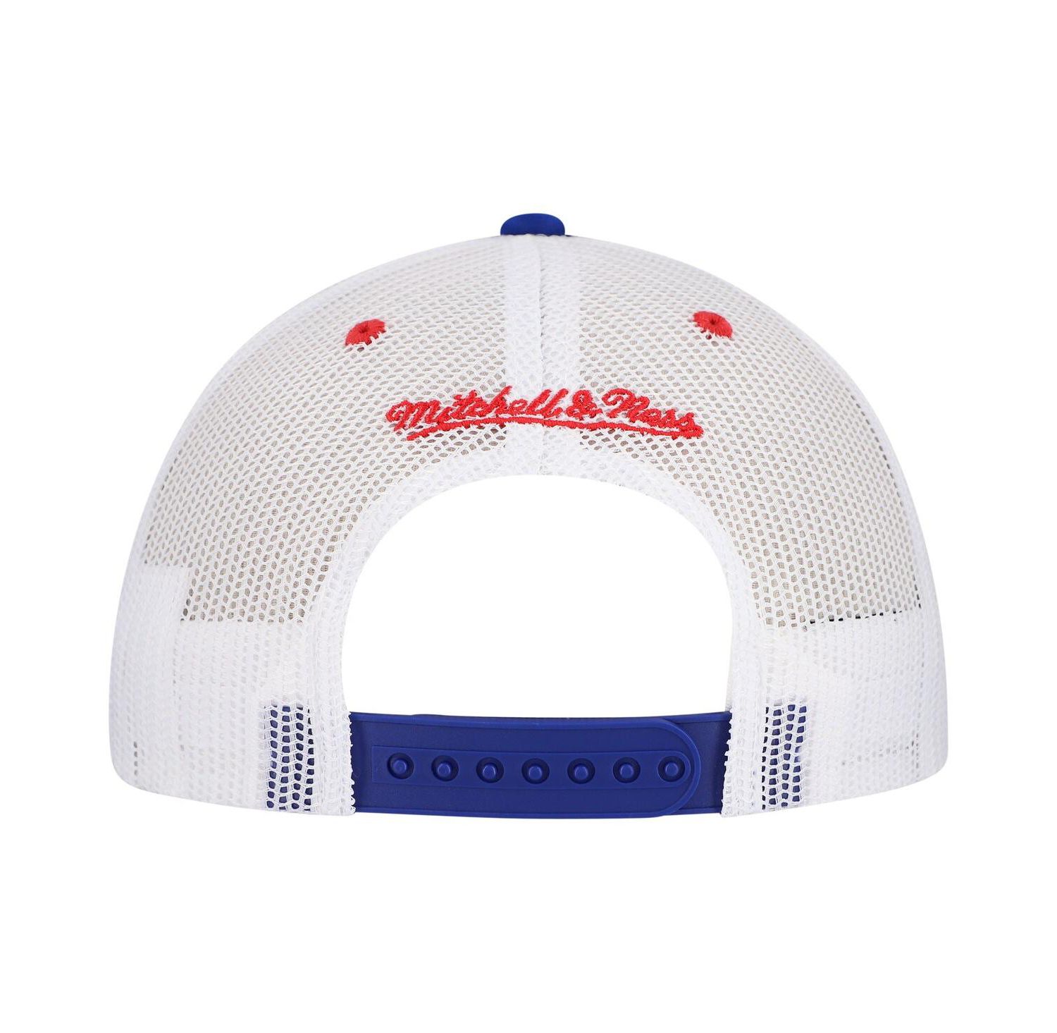 Men's Royal Chicago Cubs Sideline Trucker Adjustable Hat