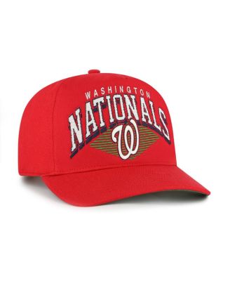 Men's Red Washington Nationals Pomona Hitch Adjustable Hat