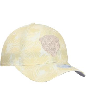 Women's Cream Chicago Bears Frond 9TWENTY Adjustable Hat