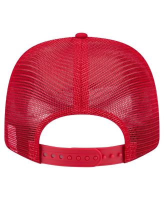 Men's Red Cincinnati Reds Flag 9SEVENTY COOLERA Stretch-Snap Hat