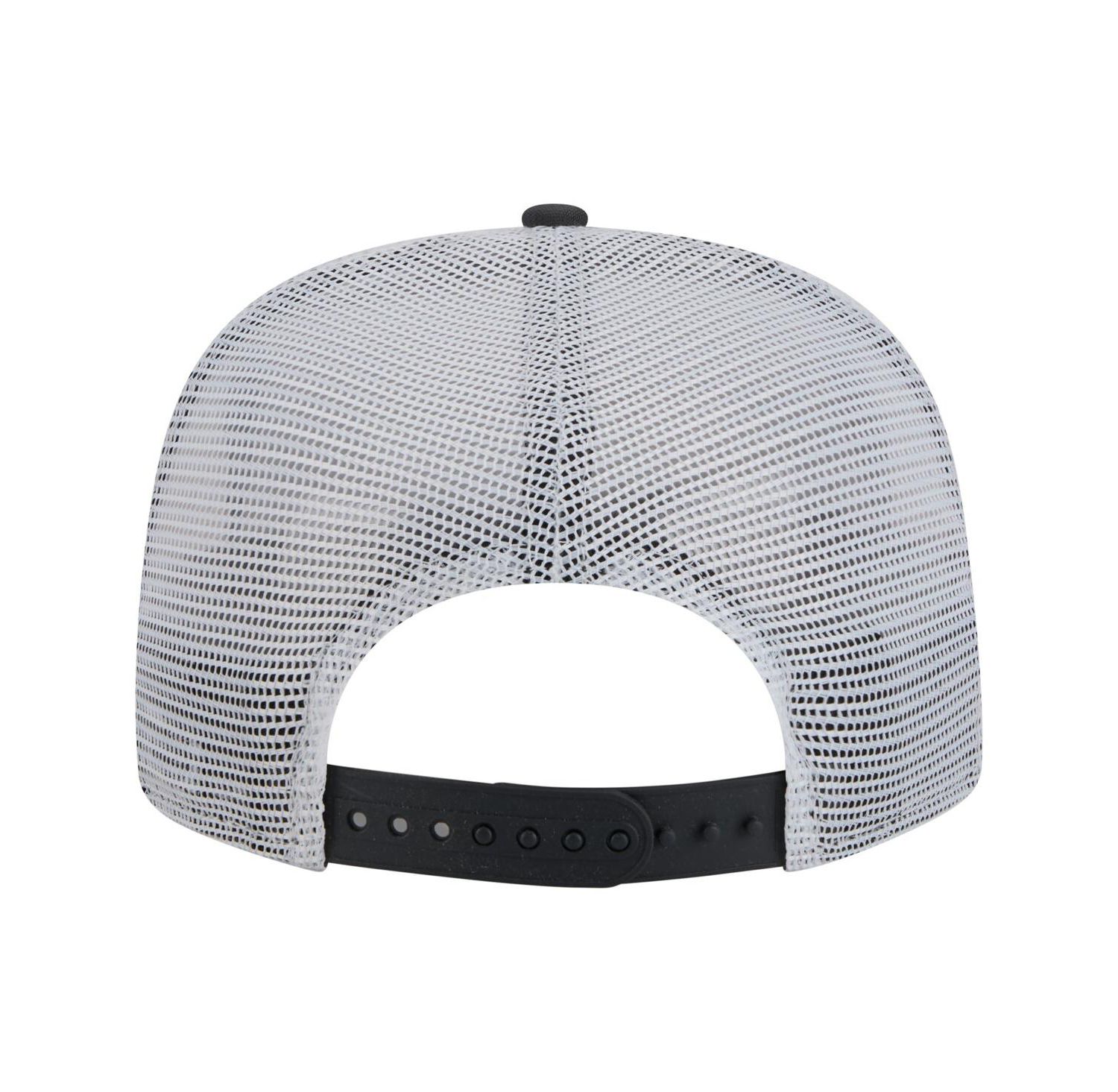 Men's Black/Gray Vegas Golden Knights Throwback V-Dye Adjustable Golfer Hat