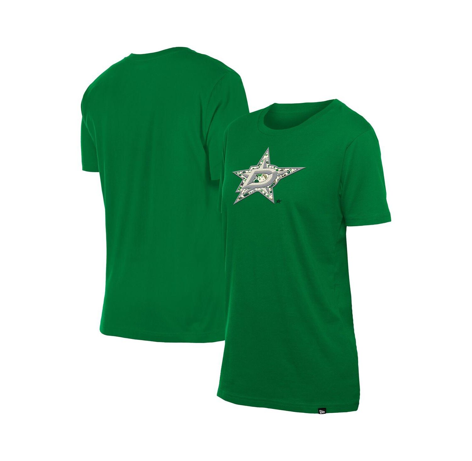 Women's Green Dallas Stars Glam Game Floral T-Shirt