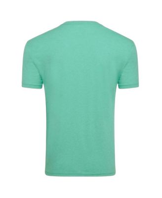 Men's and Women's Mint New York Liberty Skyline Comfy Tri-Blend T-Shirt