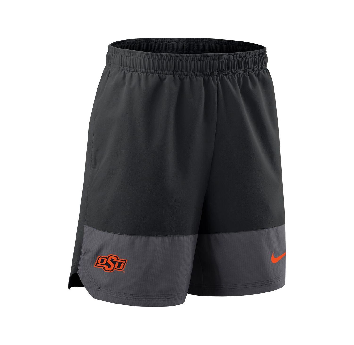 Men's Black Oklahoma State Cowboys 2025 Sideline Performance Shorts