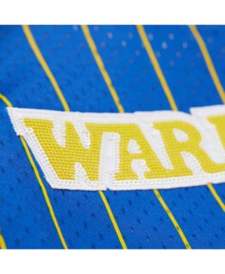 X Dannijo Women's Chris Mullin Royal Golden State Warriors Fashion Cropped Basketball Jersey