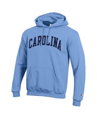 Men's Carolina Blue North Carolina Tar Heels Basic Arch Fleece Pullover Hoodie Sweatshirt
