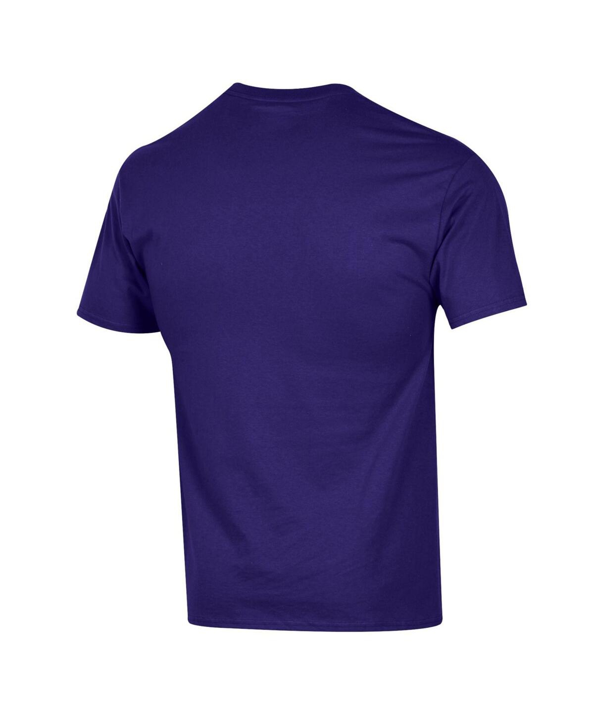 Champion Men's Purple Northwestern Wildcats Basic Arch T-shirt In Purple