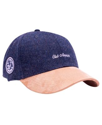 Fan Ink - Men's Navy/Tan Club America Noble Adjustable Hat