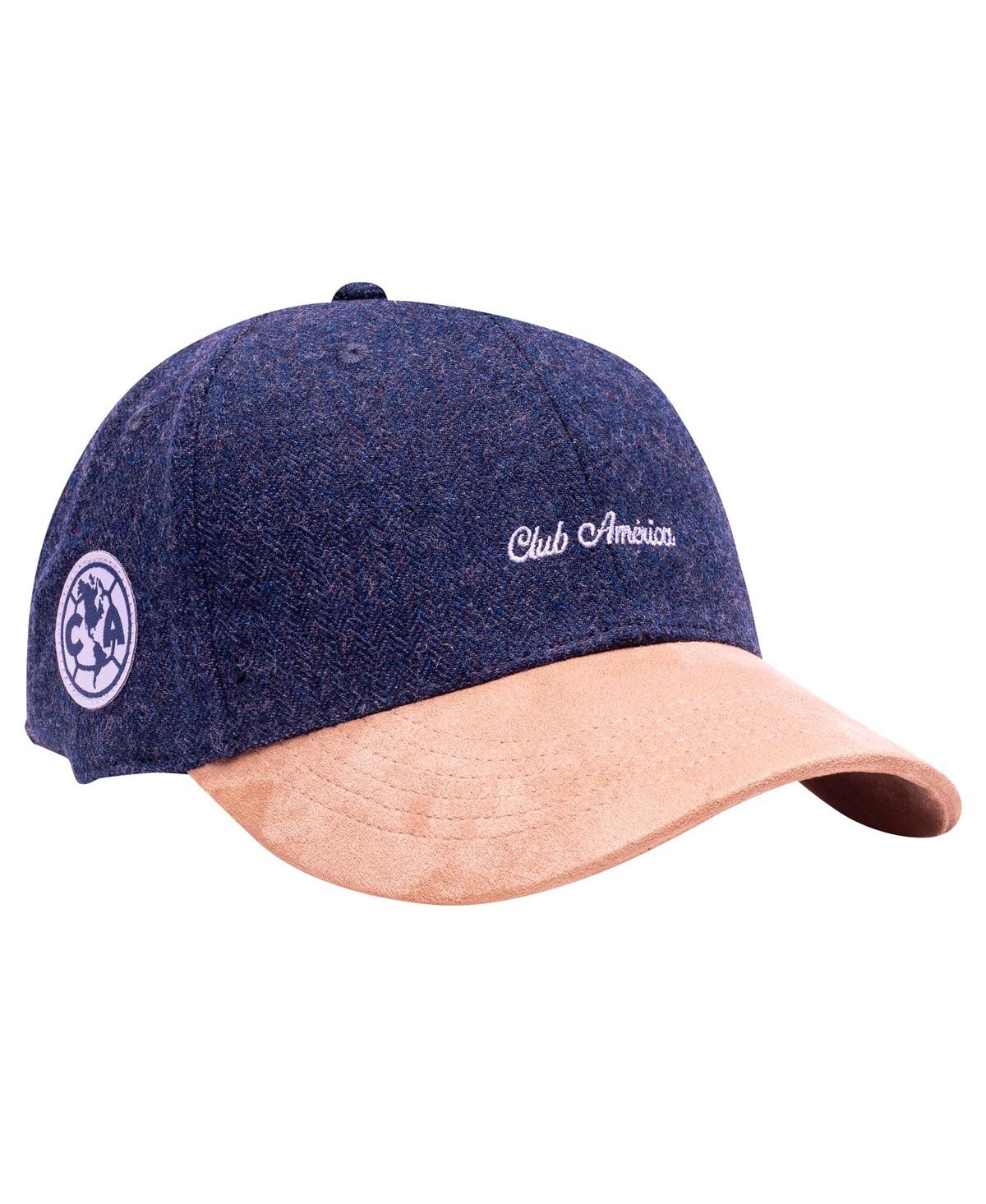 Men's Navy/Tan Club America Noble Adjustable Hat - Navy, Tan