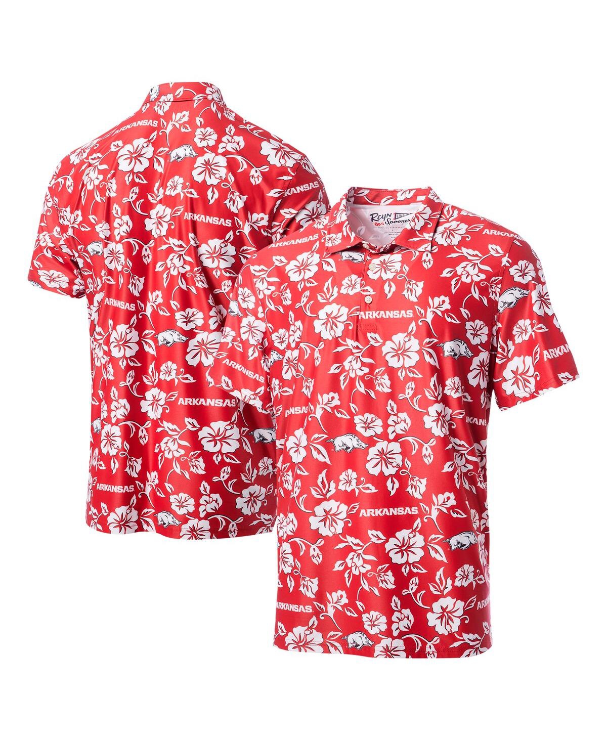 Men's Cardinal Arkansas Razorbacks Performance Polo Shirt - Cardinal