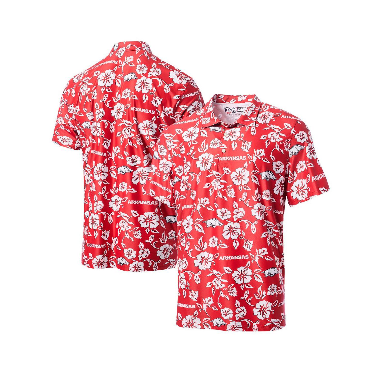 Men's Cardinal Arkansas Razorbacks Performance Polo Shirt