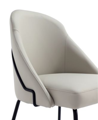 Gracie Leatherette Upholstered Dining Chair