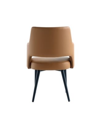 Tremont Leatherette Upholstered Dining Armchair