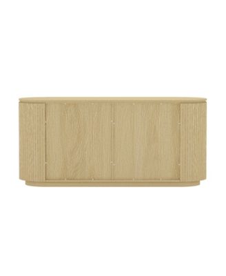 Olivia 60" Modern 4-Shelf Sideboard