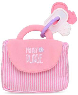 Baby Girls My First Purse Plush Play Set