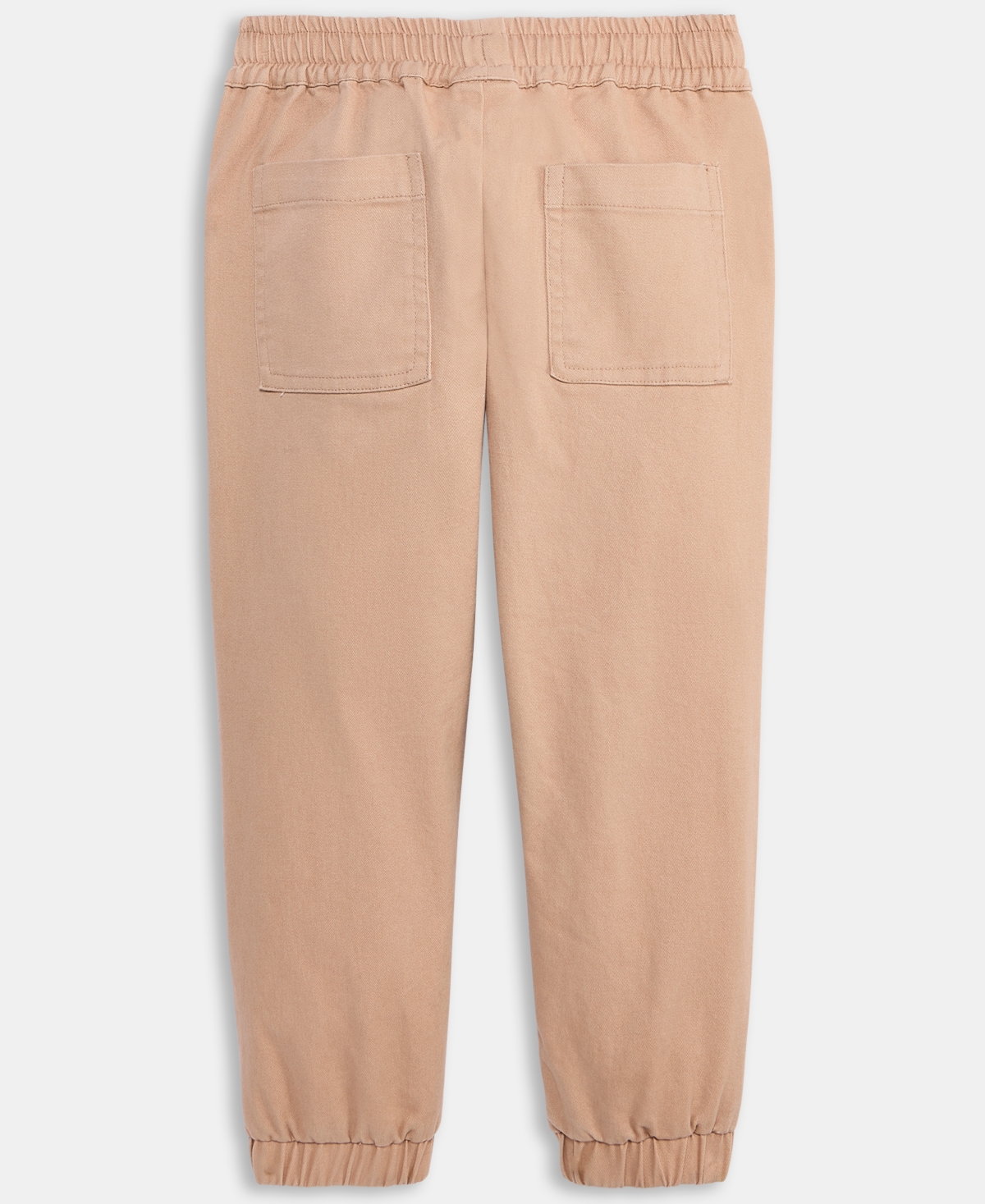 Epic Threads Toddler Boys Drawstring Twill Jogger Pants, Created For Macy's In Neutral
