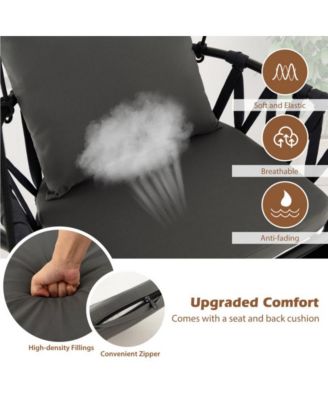 Hanging Swing Hammock Chair Porch Swing with Stand