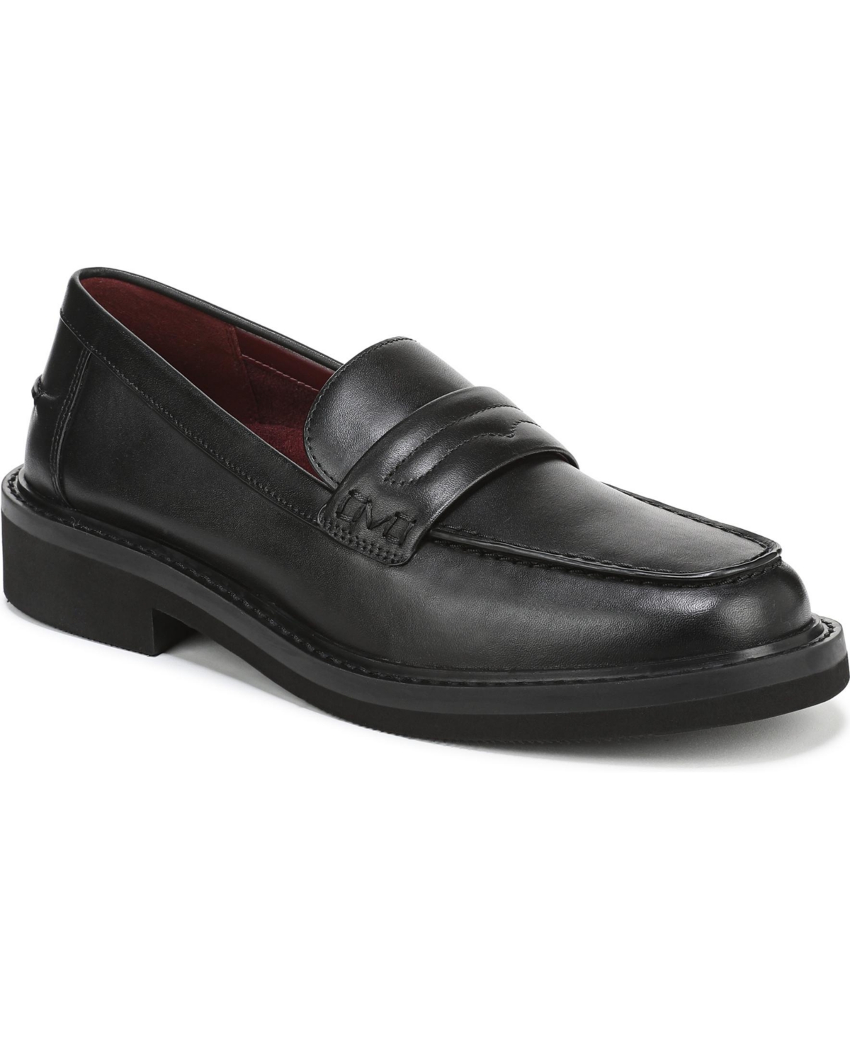 Womens Caitlin Loafers - Black vachetta leather