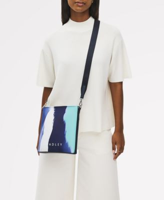 Southwell Gardens Stripe Zip Top Crossbody Bag