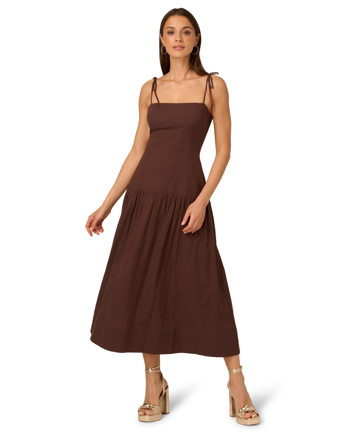 Adrianna Women's Sleeveless Midi Dress