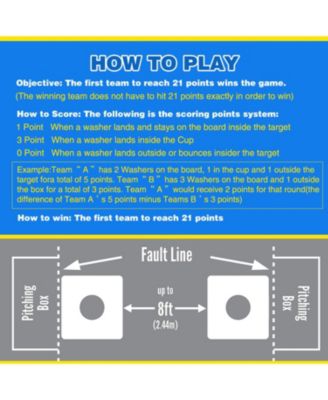 Set of 8 Replacement Washers with Bottle Opener for Washer Toss Pitching Lawn Game